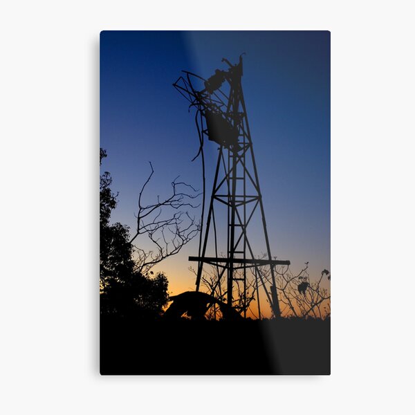 Abandoned Metal Print