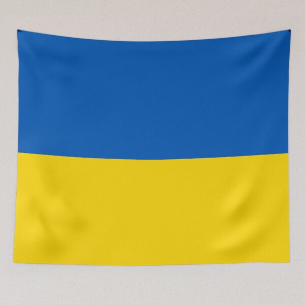 Item preview, The Colors of the Ukrainian Flag  - Gold and Azure designed and sold by ozcushions.
