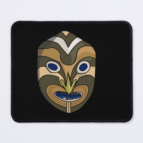 Item preview, Easter Island Moai Ancient Tribal Art Face Mask Sculpture Artwork Gift designed and sold by Maljonic.