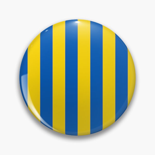 Item preview, The Colors of Ukraine - Gold and Azure Stripes designed and sold by ozcushions.
