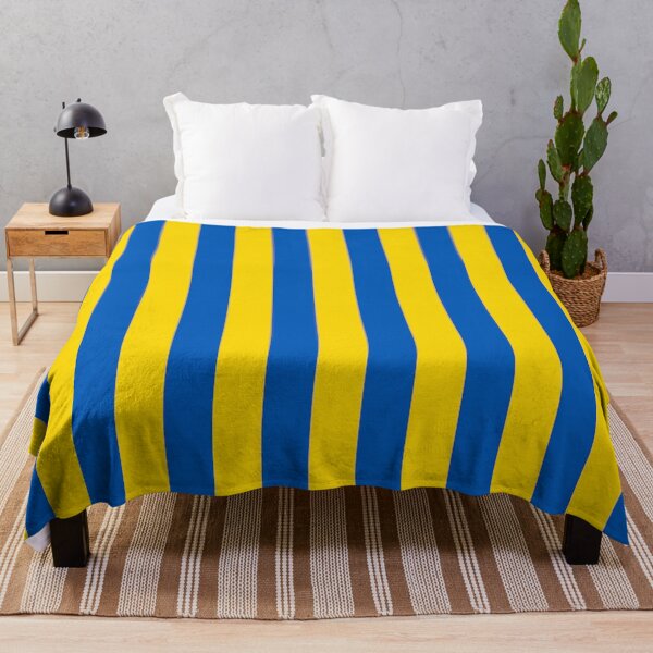 Item preview, The Colors of Ukraine - Gold and Azure Stripes designed and sold by ozcushions.