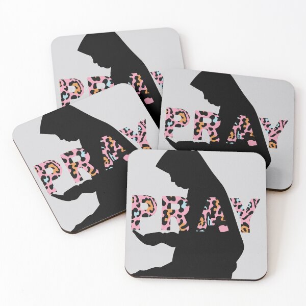 Item preview, Pink Leopard Woman Pray designed and sold by SilkenDove.