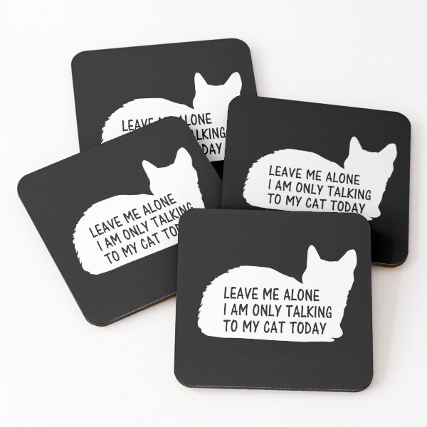 Item preview, Cat Lover Leave Me Alone I Am Only Talking To My Cat Today designed and sold by Simo200.