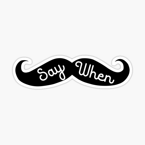 aaron rodgers say when mustache Racerback Tank Top for Sale by