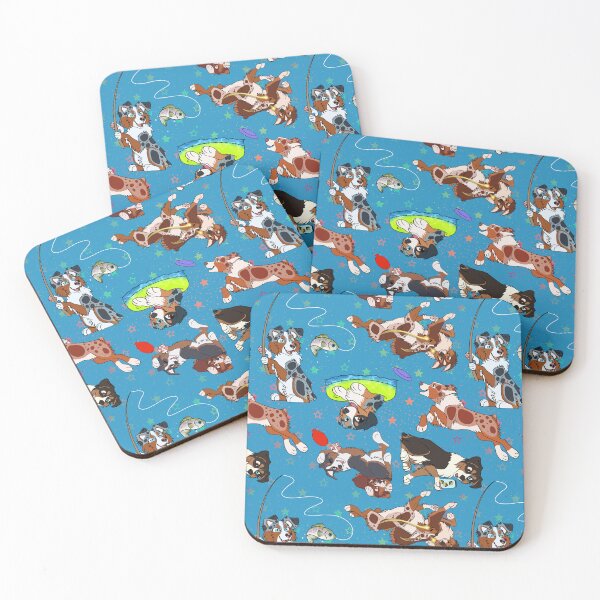 Item preview, Miniature American Shepherd Summer Pattern designed and sold by StudioFlight.