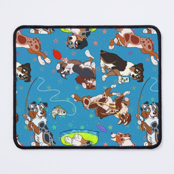 Item preview, Miniature American Shepherd Summer Pattern designed and sold by StudioFlight.