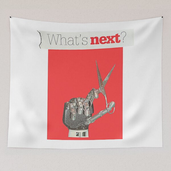 Item preview, What´s next Collage art designed and sold by MarisePix.