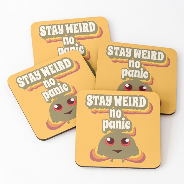 Item preview, stay weird weird funny creature  designed and sold by vibeno1.