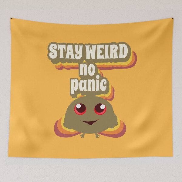 Item preview, stay weird weird funny creature  designed and sold by vibeno1.