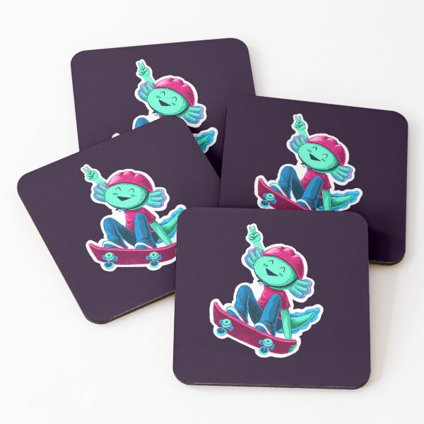 Item preview, Skateboard Axolotl designed and sold by lupi.
