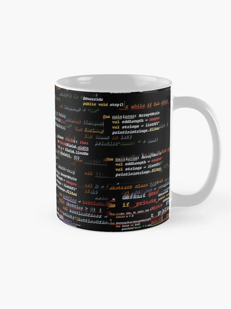Thumbnail 3 of 6, Coffee Mug, Code4 designed and sold by findingNull.
