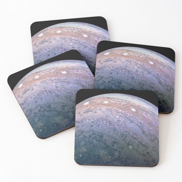 Item preview, Jupiter polar region clouds designed and sold by Fromthelab.