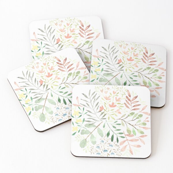 Item preview, Plant Circle Watercolor designed and sold by Iro-by-Mona.