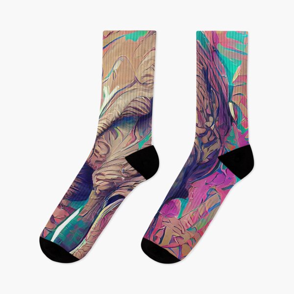 Artikelvorschau, Mächtiger Elefant abstrakte digitale Kunst entworfen und verkauft von RedCactusBloom.