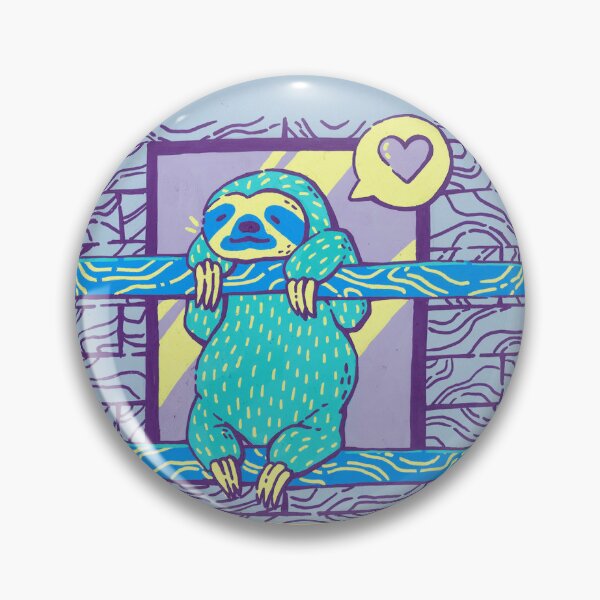 Item preview, Sweet Sitting Sloth Paint Swatch designed and sold by Gremren.