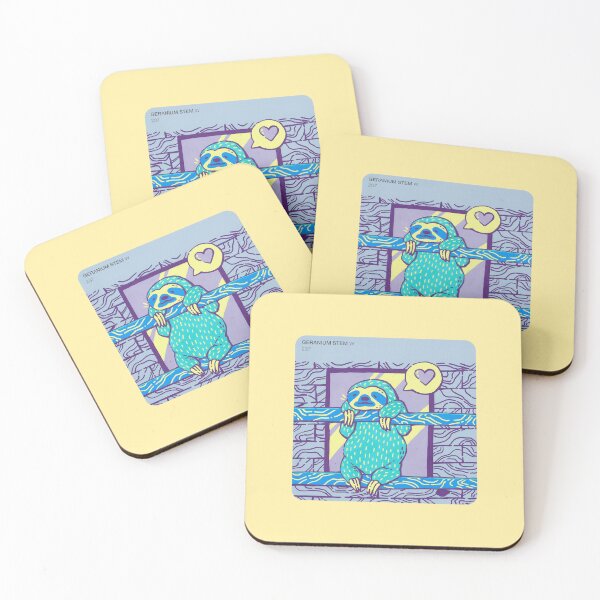 Item preview, Sweet Sitting Sloth Paint Swatch designed and sold by Gremren.