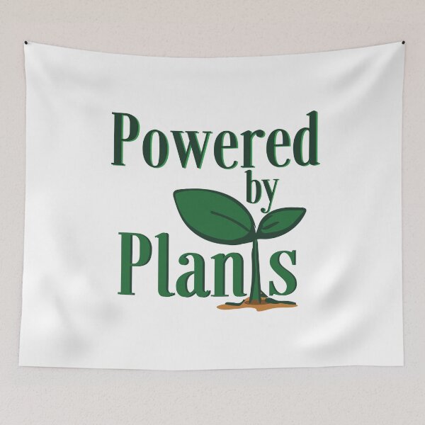 Item preview, Powered by Plants designed and sold by dmbdana.