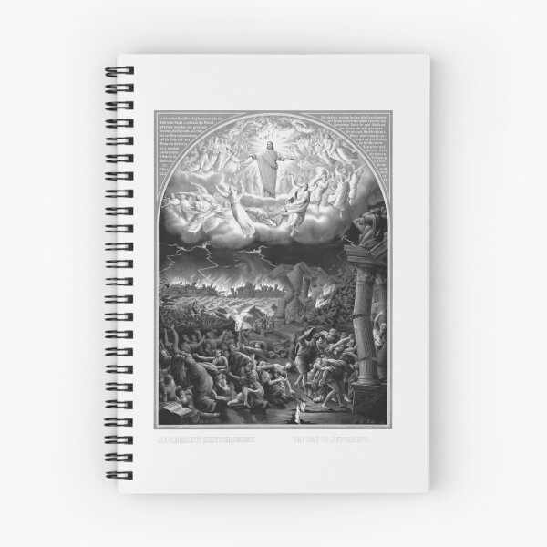 Item preview, The Day Of Judgement - Christian Lithograph - 1888 designed and sold by warishellstore.