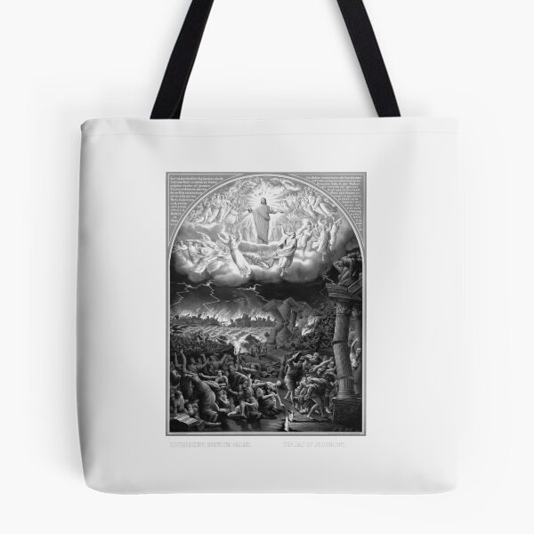 Item preview, The Day Of Judgement - Christian Lithograph - 1888 designed and sold by warishellstore.