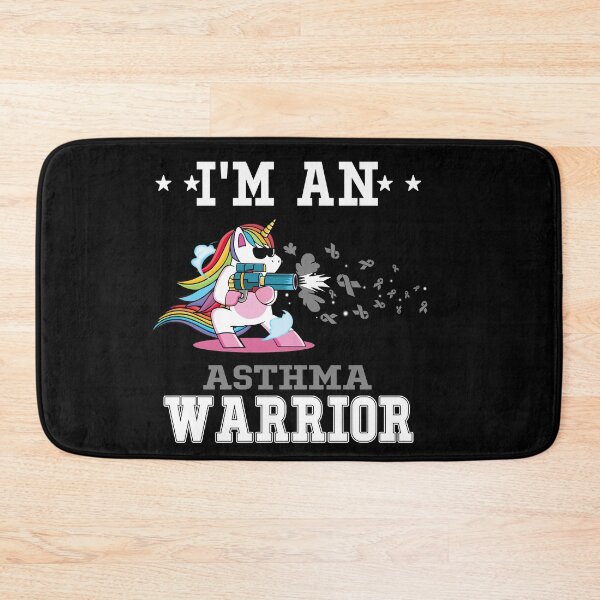 Item preview, Funny Unicorn I'm An Asthma Warrior designed and sold by heppenp.