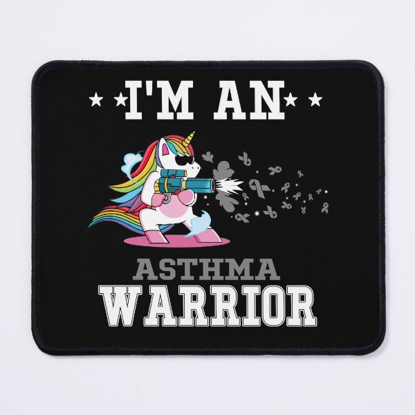Item preview, Funny Unicorn I'm An Asthma Warrior designed and sold by heppenp.
