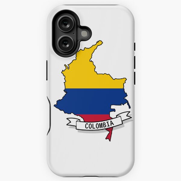 Item preview, Colombia Flag Map designed and sold by Koi-Art.