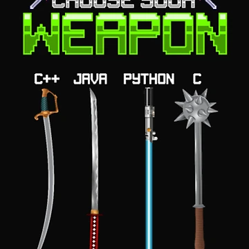 Artwork thumbnail, Programmer Weapon Java Programming Python by ClamenTaon
