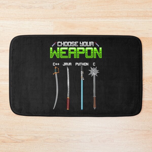 Item preview, Programmer Weapon Java Programming Python designed and sold by ClamenTaon.