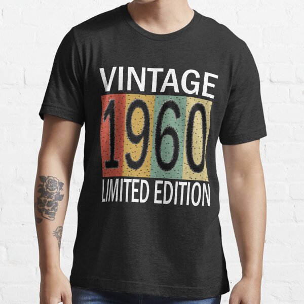 Vintage 62 Birthday Decorations Men 62th Bday 1960 Birthday T Shirt For Sale By 1175