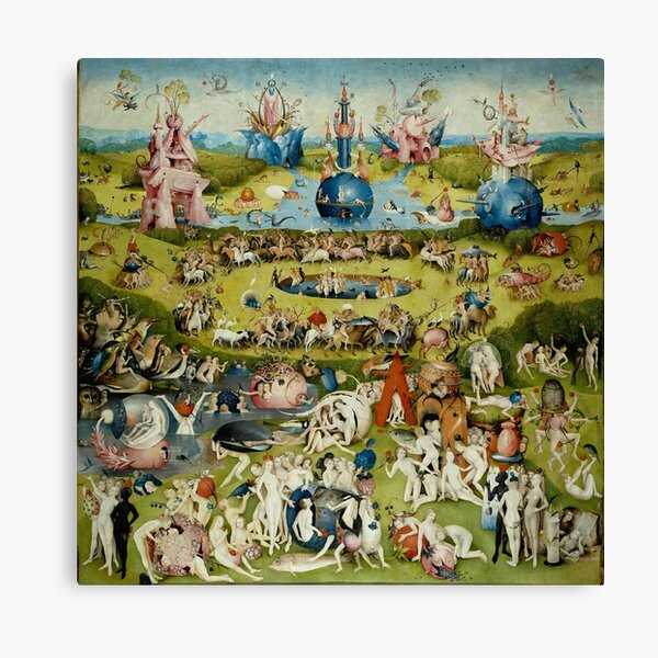 Hieronymus Bosch - The Garden of Earthly Delights Canvas Print