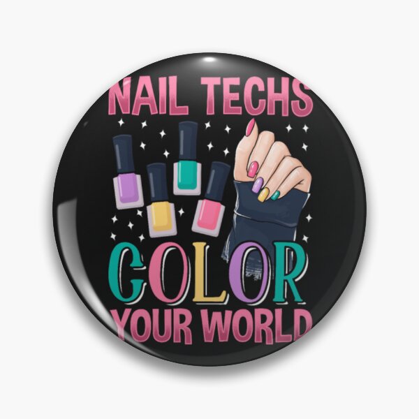 Item preview, Nail technician Colorful Manicure Artist designed and sold by ClamenTaon.
