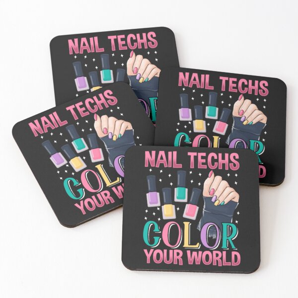 Item preview, Nail technician Colorful Manicure Artist designed and sold by ClamenTaon.