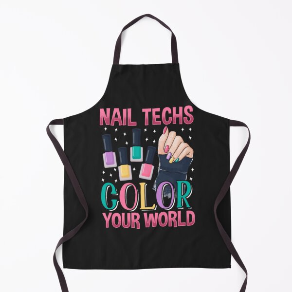 Item preview, Nail technician Colorful Manicure Artist designed and sold by ClamenTaon.