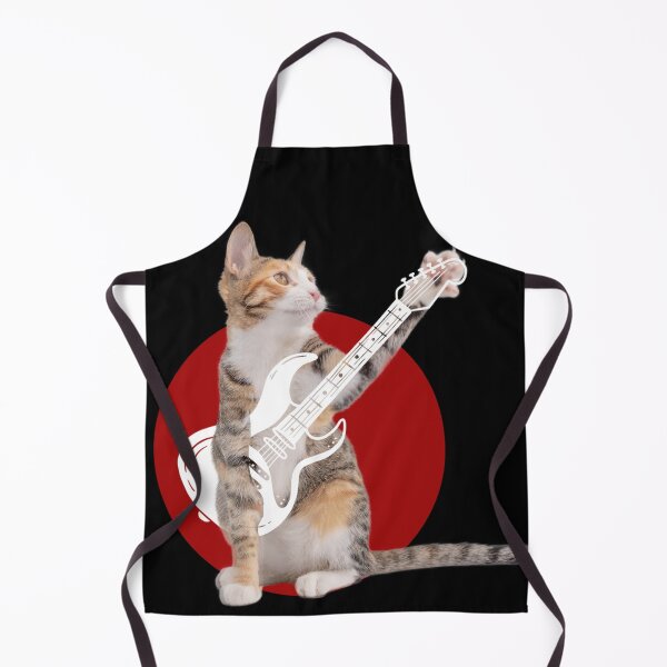 Item preview, guitarist cat designed and sold by cool-things-br.