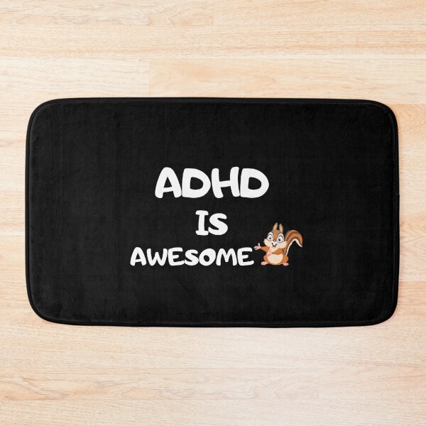 Item preview, ADHD is Awesome Squirrel T-Shirt designed and sold by Lanna999.