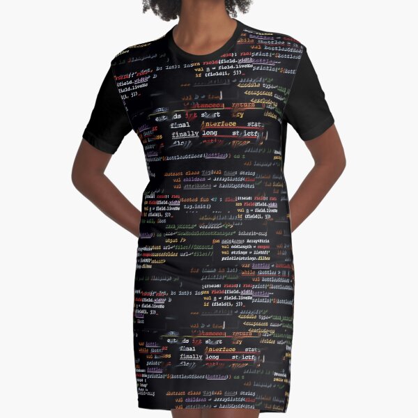 Code4 Graphic T-Shirt Dress