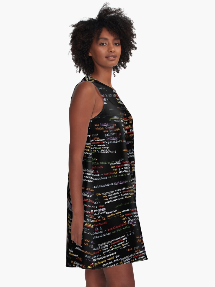 Alternate view of Code4 A-Line Dress
