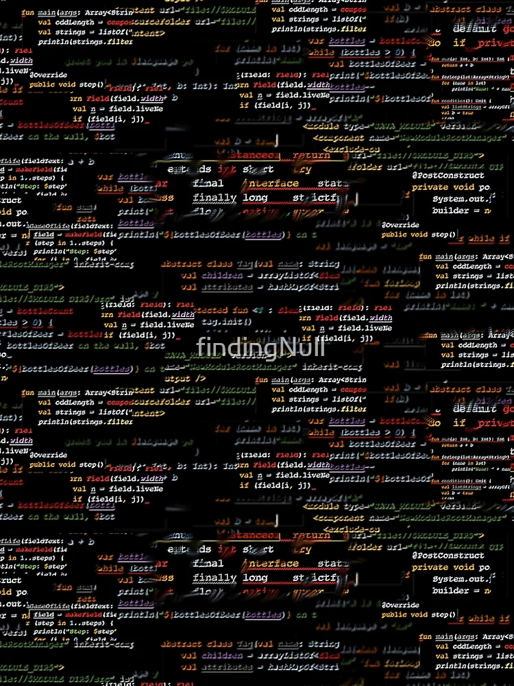 Aperçu 5 sur 5. Robe trapèze avec l'œuvre Code4 créée et vendue par findingNull.