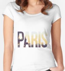 Paris Women's Fitted Scoop T-Shirt