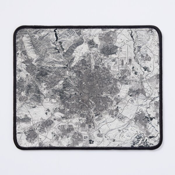 Item preview, Madrid, Spain snowbound (view from space) designed and sold by Raureif.