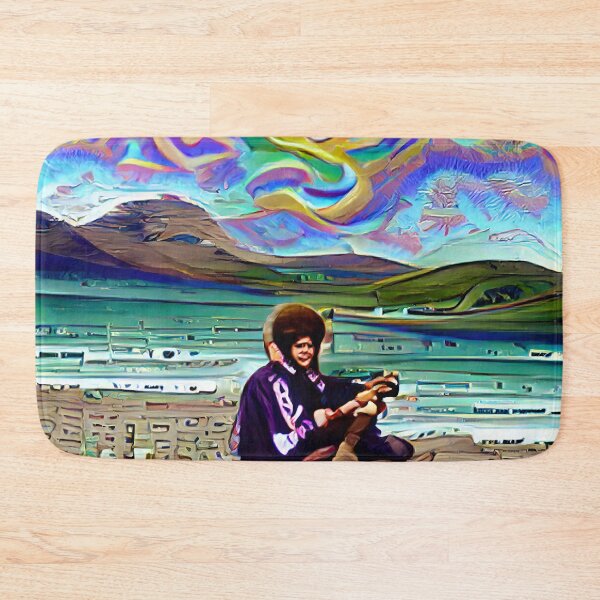 Item preview, The Man on the Trippy Beach designed and sold by prais14.