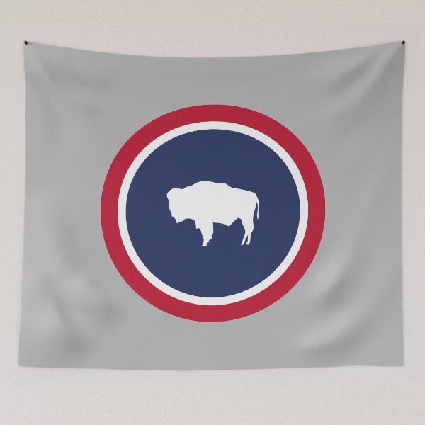 Item preview, The Wyoming Roundel designed and sold by franklinprintco.