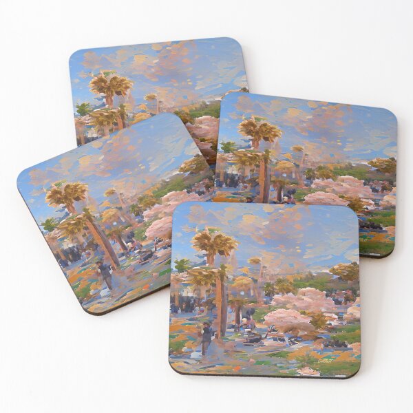 Item preview, Abstract Art Painting - Impressionism - Painting of California designed and sold by CattlettArt.