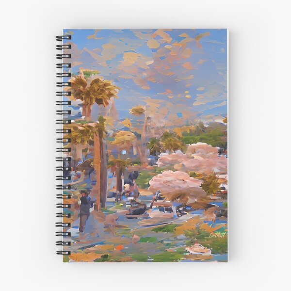Item preview, Abstract Art Painting - Impressionism - Painting of California designed and sold by CattlettArt.