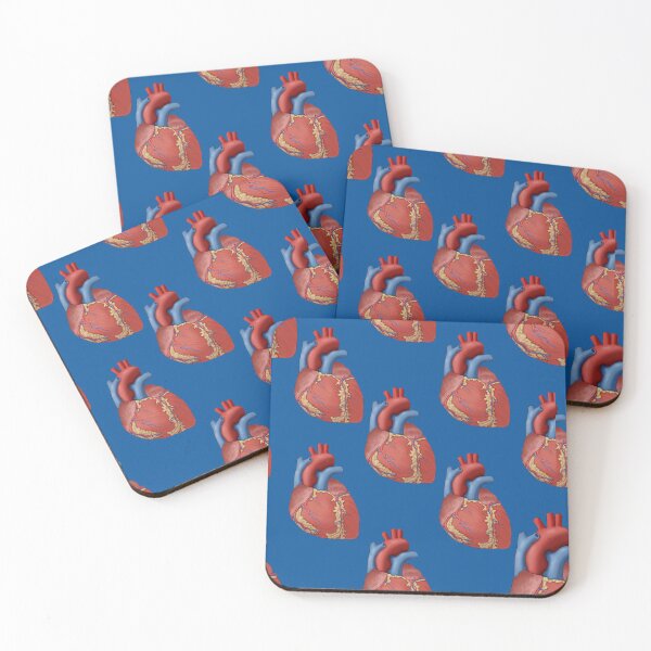 Item preview, Whimsical Funny Illustration of Hearts Anatomy designed and sold by ScienceSource.