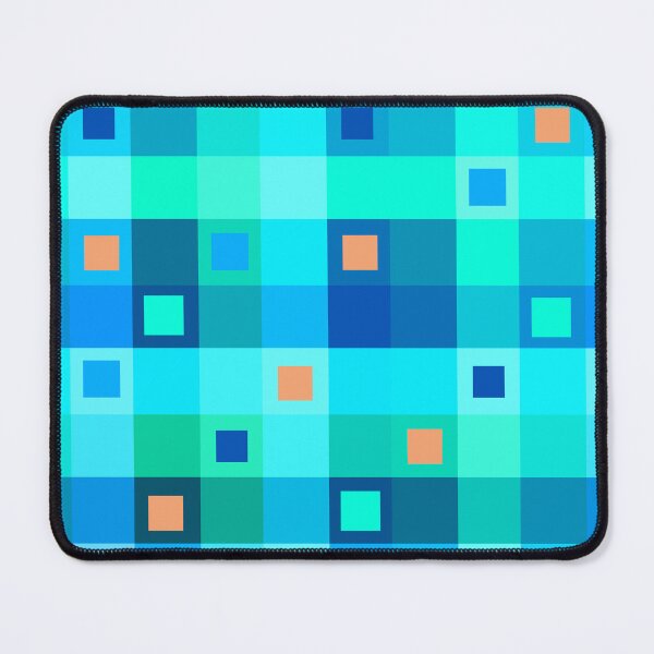 Item preview, Modern Plaid in Blue Green Orange designed and sold by Whoopsidoodle.
