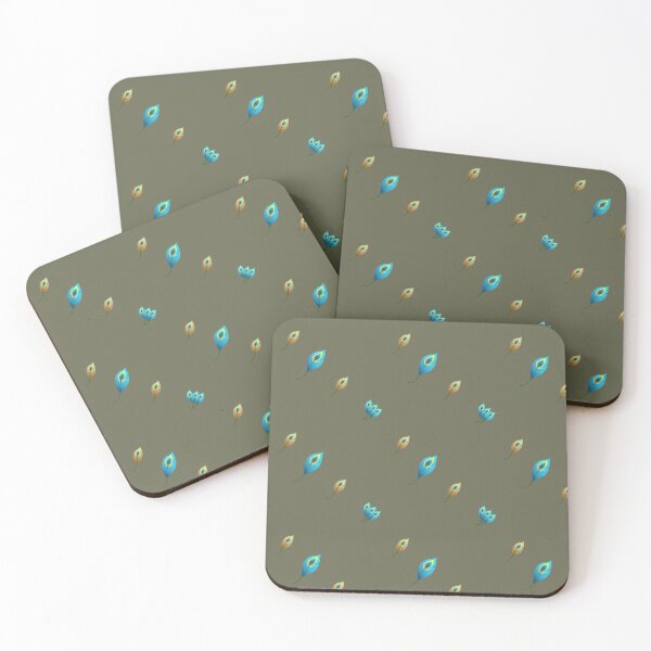 Item preview, Grand Odalisque Pattern (Green) designed and sold by ArteTeoma.