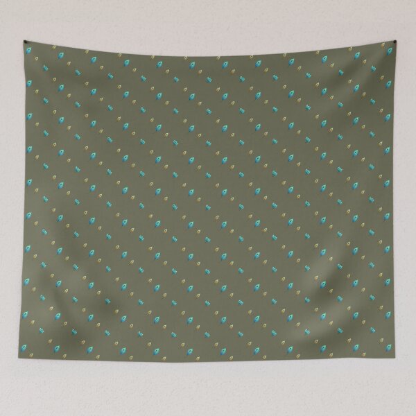Item preview, Grand Odalisque Pattern (Green) designed and sold by ArteTeoma.