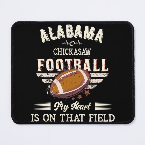 Item preview, Alabama Chickasaw American Football Sticker designed and sold by gretaboone.