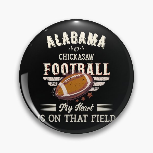 Item preview, Alabama Chickasaw American Football Sticker designed and sold by gretaboone.